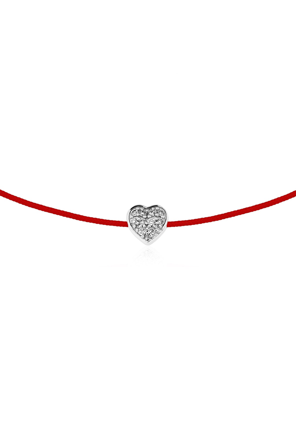 Gold Diamond Amulet Heart Bracelet