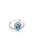 Blue Drop Ring